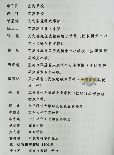 幸而有您！宜宾这些教师被市委市政府通报表扬了