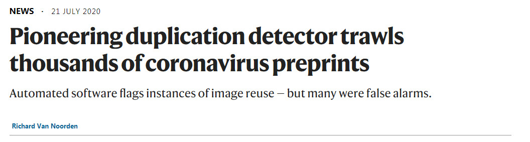 Nature：学术造假者瑟瑟发抖，论文图像查重AI技术重拳出击