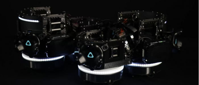 VR游戏福音 机器人VR靴让你走路不前移