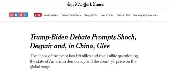 �����й��˶�������ѡ���۵ķ�Ӧ����ý������