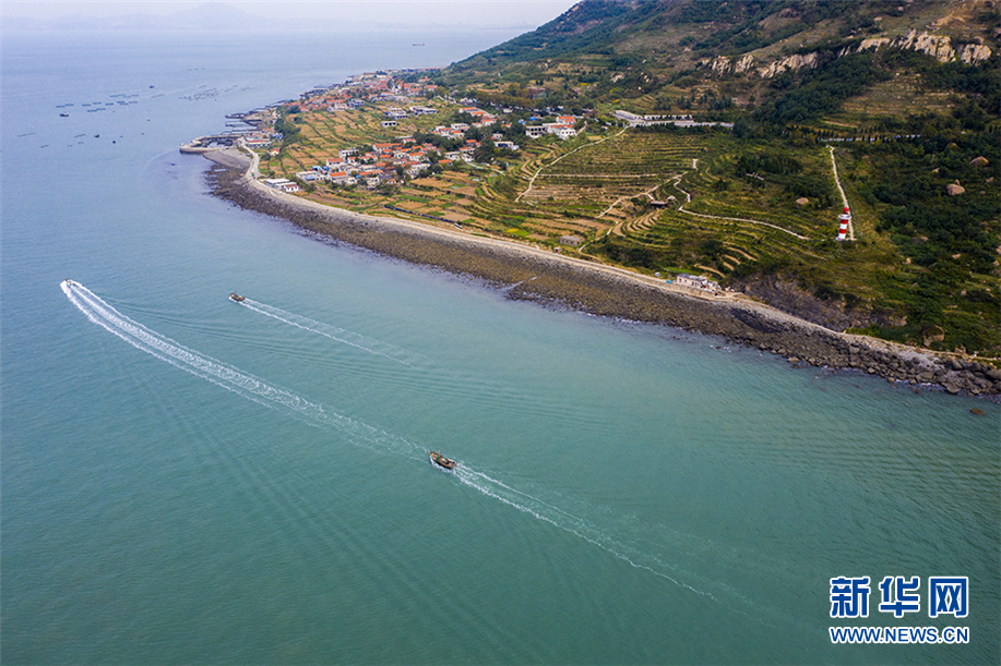 Into the west coast of Qingdao-Lingshan Island