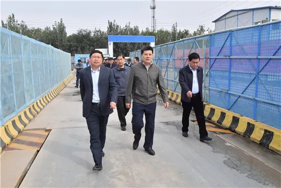 天桥区委主要领导到济南新材料产业园区开展调研活动
