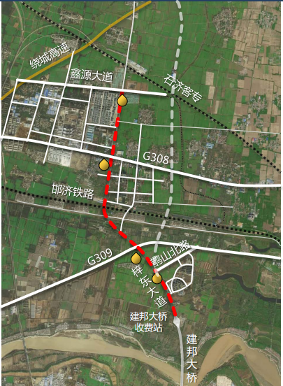 天桥区黄河北部迎宾大道建设再提速，25日起半封闭施工