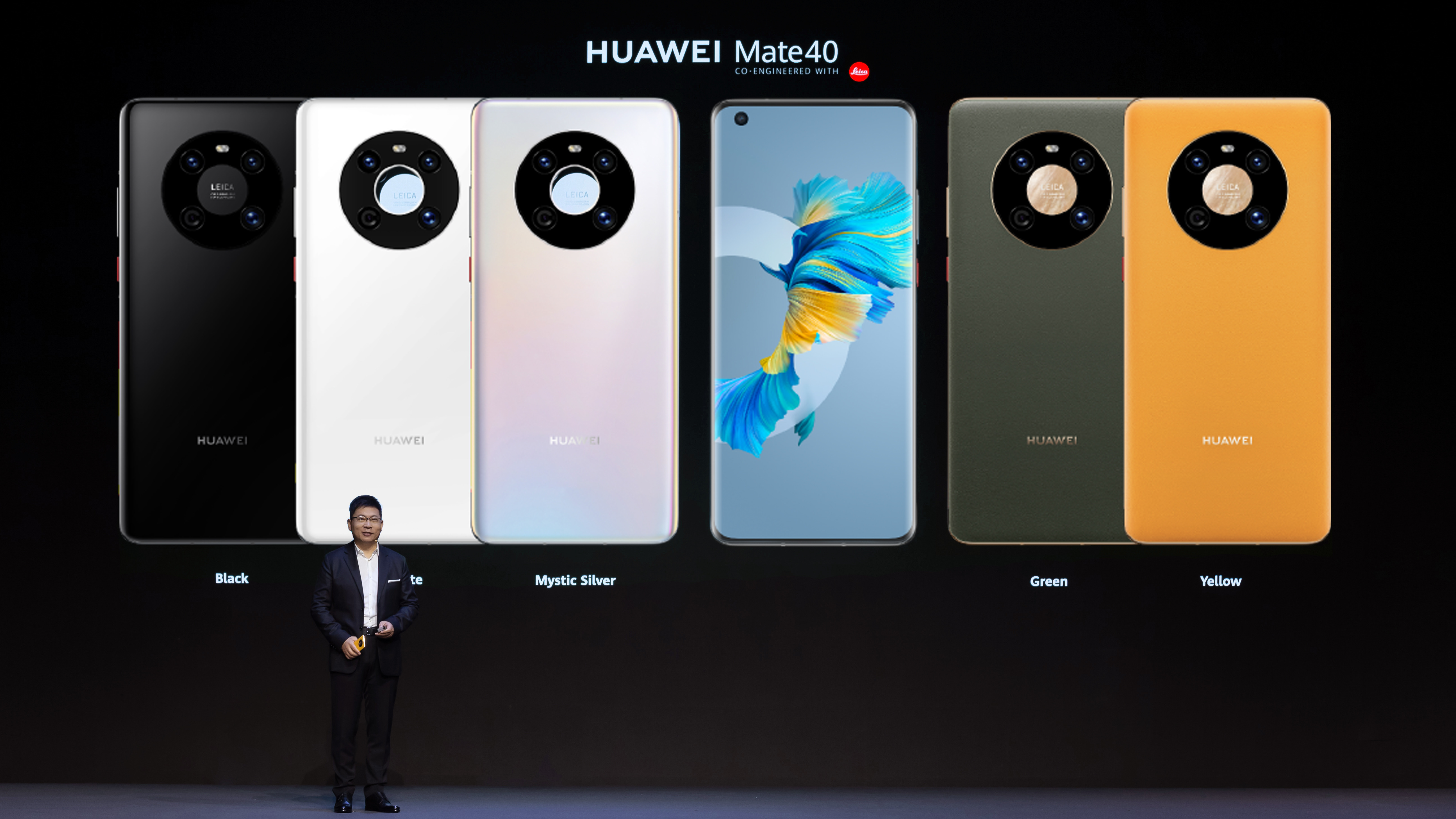 HUAWEI Mate 40系列产品全世界公布：史上最牛大的华为公司Mate