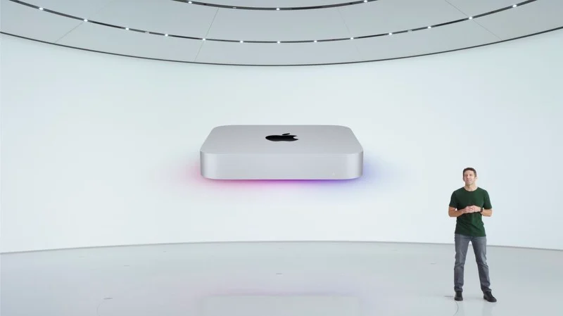 苹果发布配用M1处理芯片的最新款Mac mini