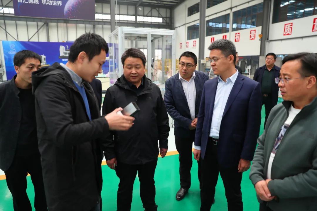 甘肃定西市建设领导小组办公室到济南新材料产业园区考察