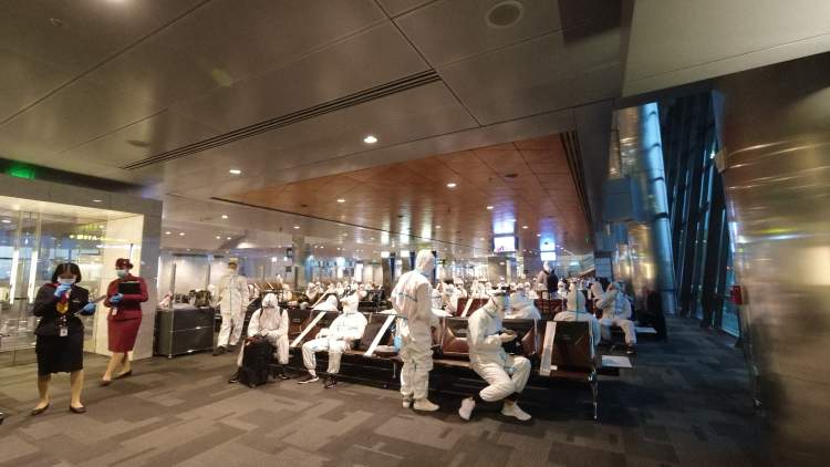 足协表示亚冠球队回国航线批复取得很大进展，上港队做好防疫耐心等待