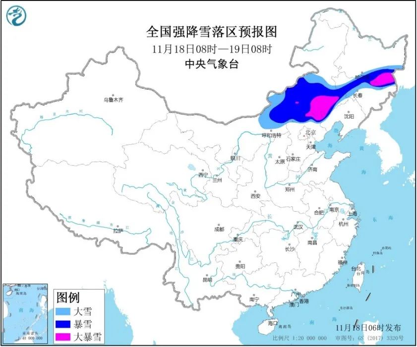 [升级]暴雪预警升级为橙色！这些地区将受影响 短期不会明显回暖