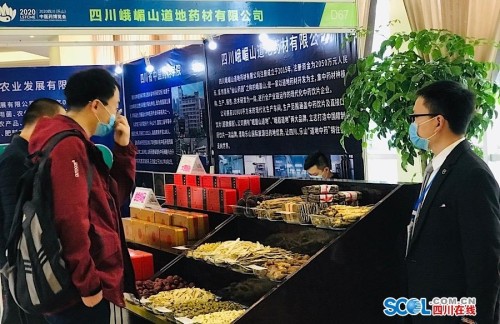 揽金29.8亿元 第三届乐山药博会开幕