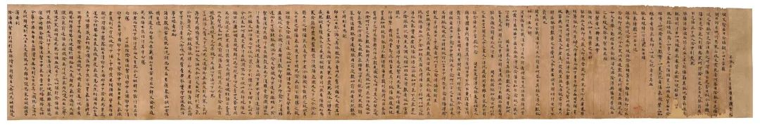 莫高窟里的古代医药文献手稿，书法价值也很高