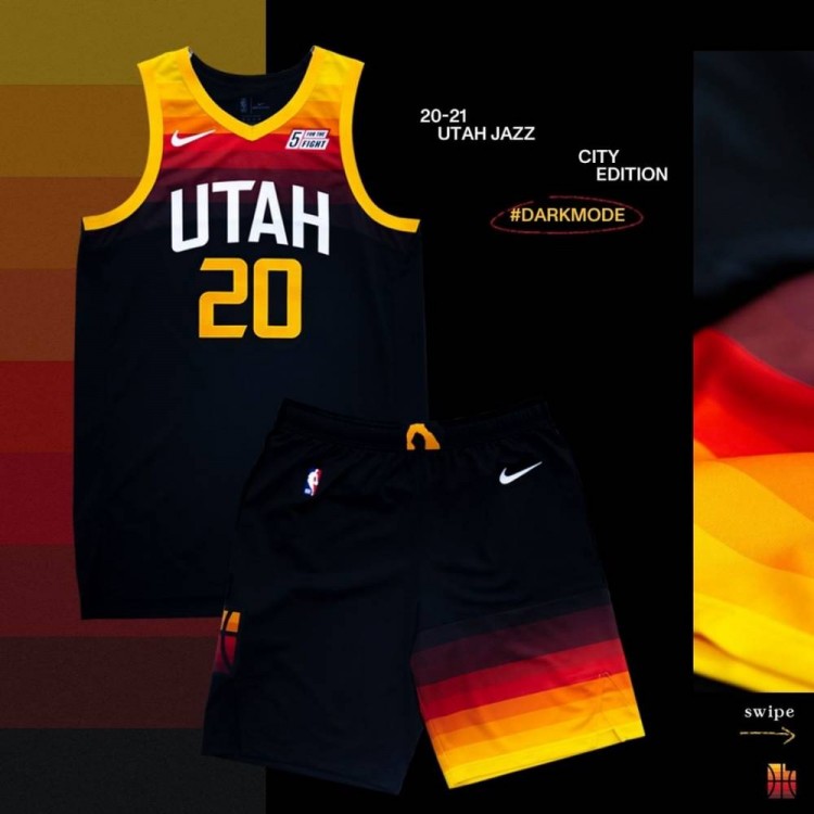 买吗 爵士公布新赛季城市版球衣 渐变黑 体育 爆资讯新媒体平台