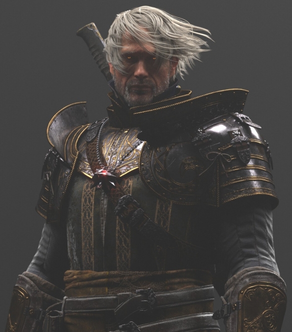 巫师拔叔版白狼3d全丹麦最性感的男人