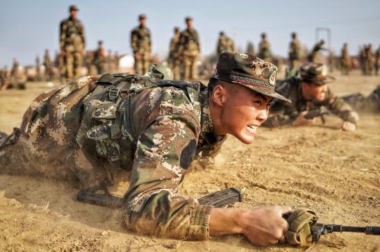 陜西武警新戰(zhàn)士迎“寒”而上的熱血時刻