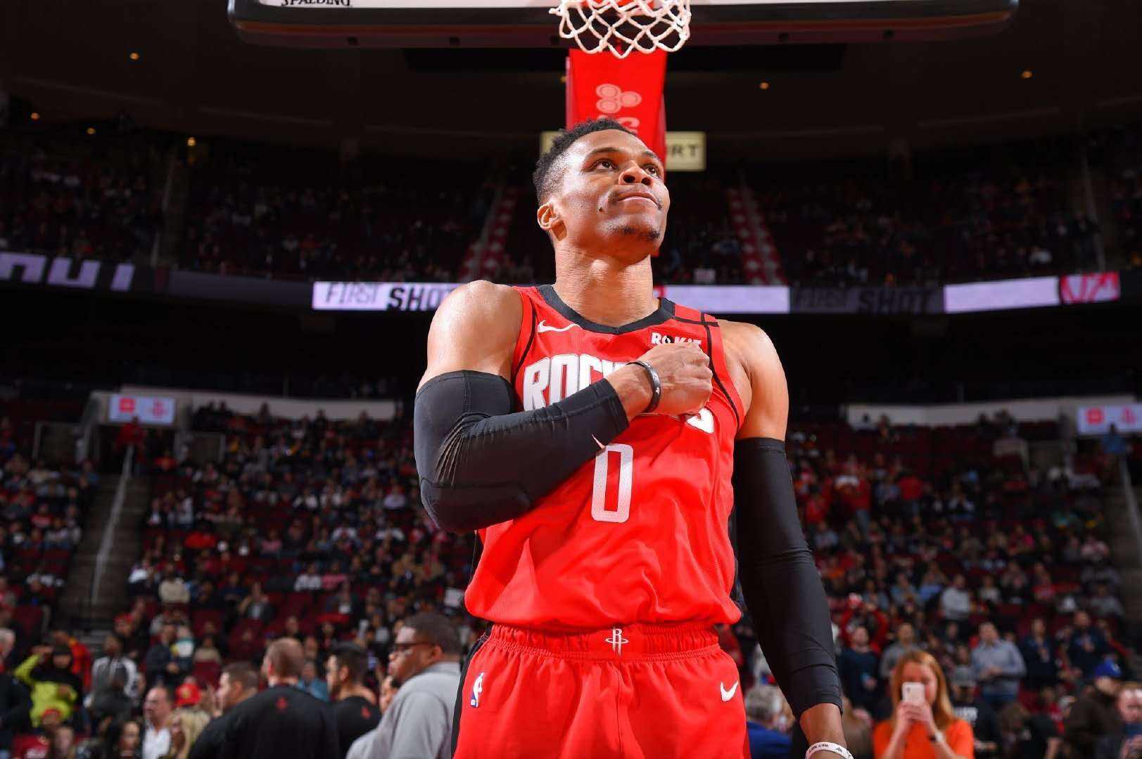 外媒:nba火箭将威斯布鲁克交易至奇才,换来约翰·沃尔