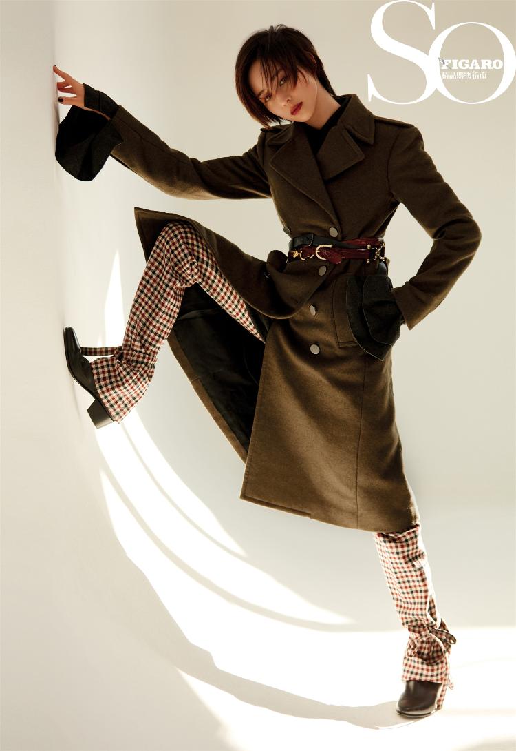 张钧甯时尚封面大片上线 清丽灵动释放愉悦暖洋