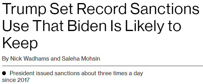 環球深觀察丨超過3900次！ 美國製裁他國的大棒平均每天�揮舞�三次