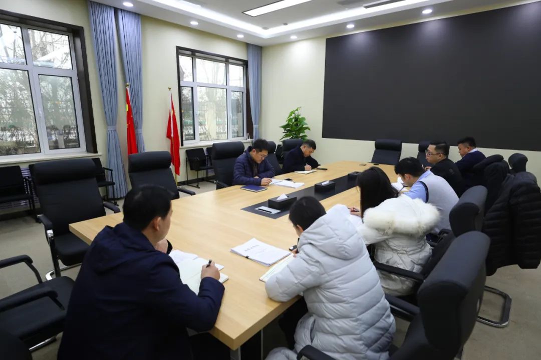济南新材料产业园区组织召开综合考核专班调度会