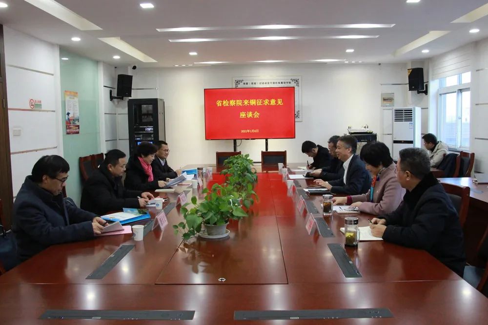 【喜迎省两会】铜陵 | 代表委员：检察机关在服务民企中有担当