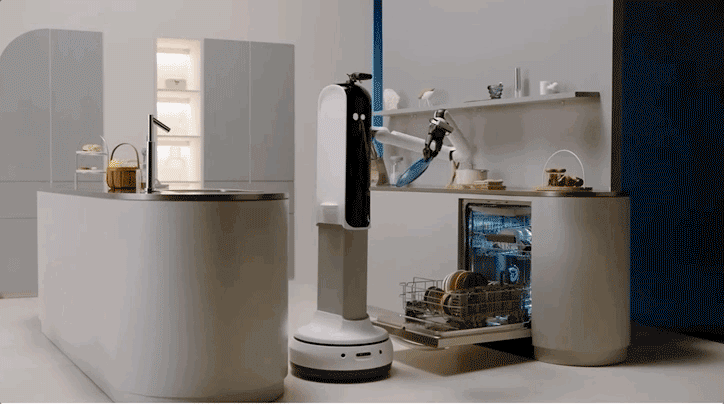 Reel screen gathers together, Yang Guo of SamSung robot Cos! 54 years first how does the cloud do the CES that exhibit to play? 