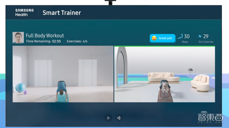 Reel screen gathers together, Yang Guo of SamSung robot Cos! 54 years first how does the cloud do the CES that exhibit to play? 