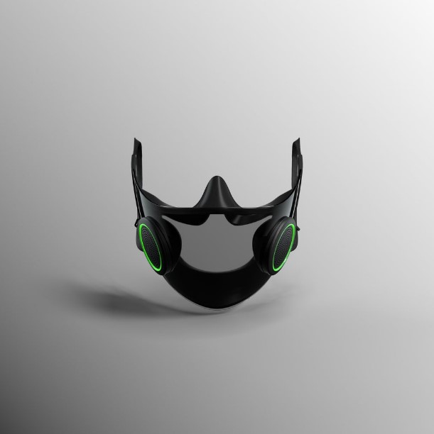 The science and technology of 2077 feels! Thunder snake rolls out N95 light to pollute RGB concept guaze mask