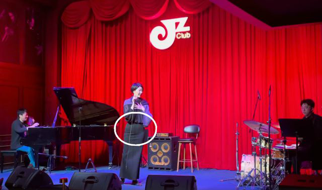 酒吧|李亚鹏前女友酒吧唱歌罕穿平底鞋 引网友猜测