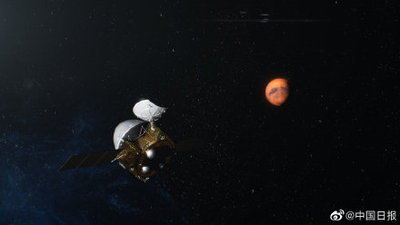 天问一号抵达火星 天问一号探测器成功实施火星捕获