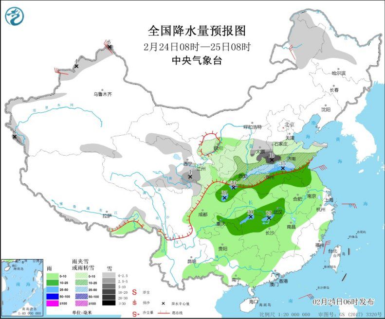 強(qiáng)冷空氣將自西向東影響全國大部地區(qū) 局地或迎暴雪