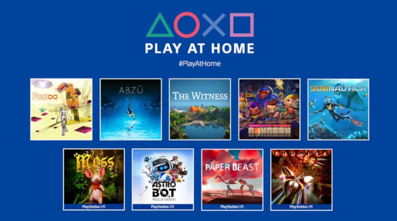 新一轮“Play At Home”活动索尼再送10游戏 含地平线