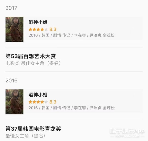 传奇人生！尹汝贞73岁入围奥斯卡最佳女配，打了韩国演艺界的脸