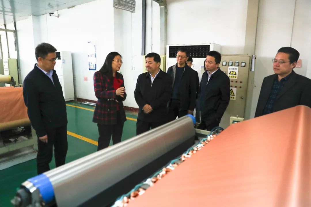 市工信局党组副书记、副局长吕春明到天桥区调研
