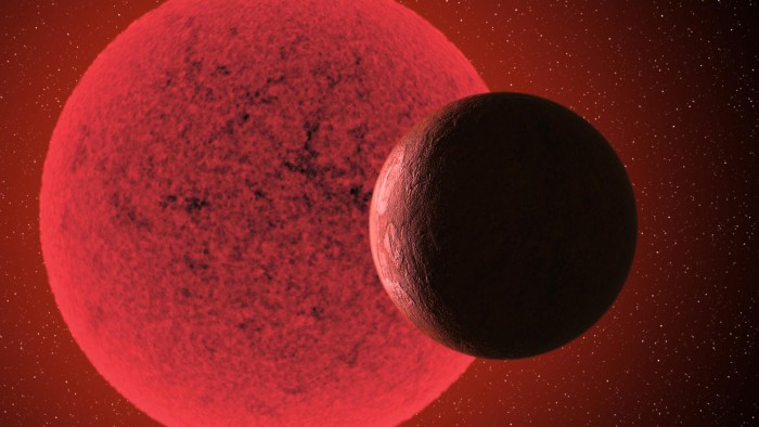 天文学家最新探测到一颗围绕红矮星运行的“超级地球”