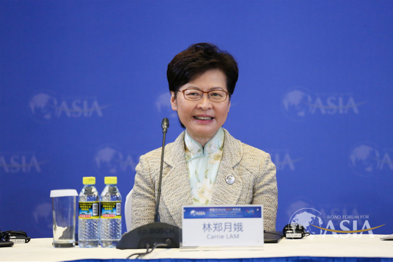 粵港澳博鰲專場人氣最高！ 林鄭月娥：拼船出海也要乘風破浪