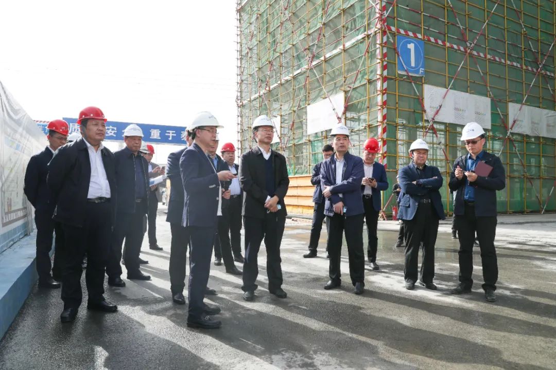 副市长尹清忠到天桥区督导省、市重点项目建设情况