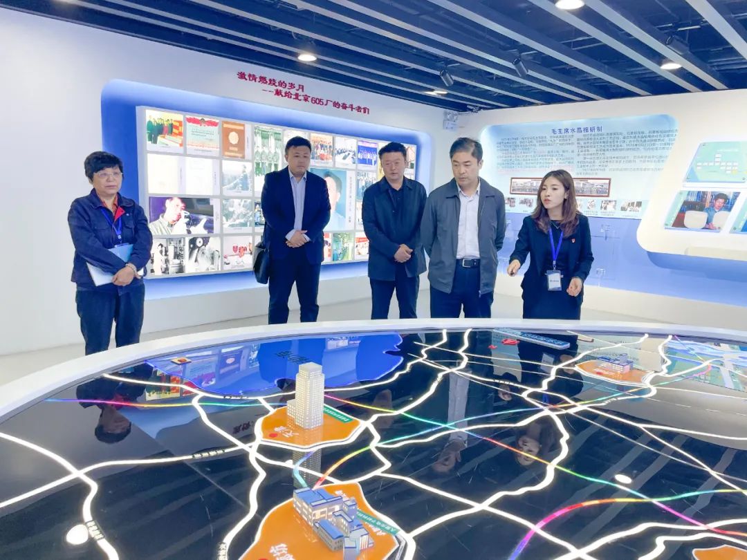 济南新材料产业园区管委会主任韩利师带队赴廊坊招商考察项目