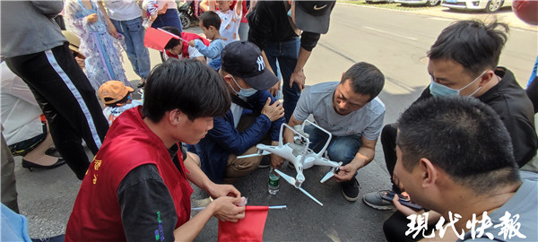 南京江北新区大厂街道开展无人机科普活动