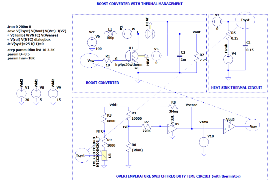 IGBT和MOSFET功率模块NTC温度控制