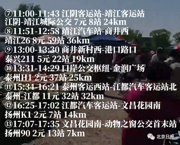 大二男生从上海坐公交到北京：6天5夜1291站，车费381元