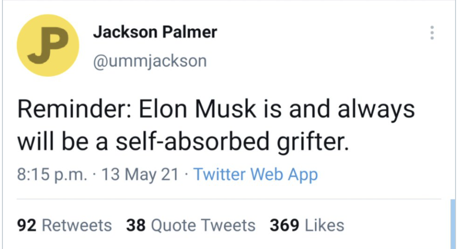 幣圈教主馬斯克呼風喚雨背後的“真意圖”