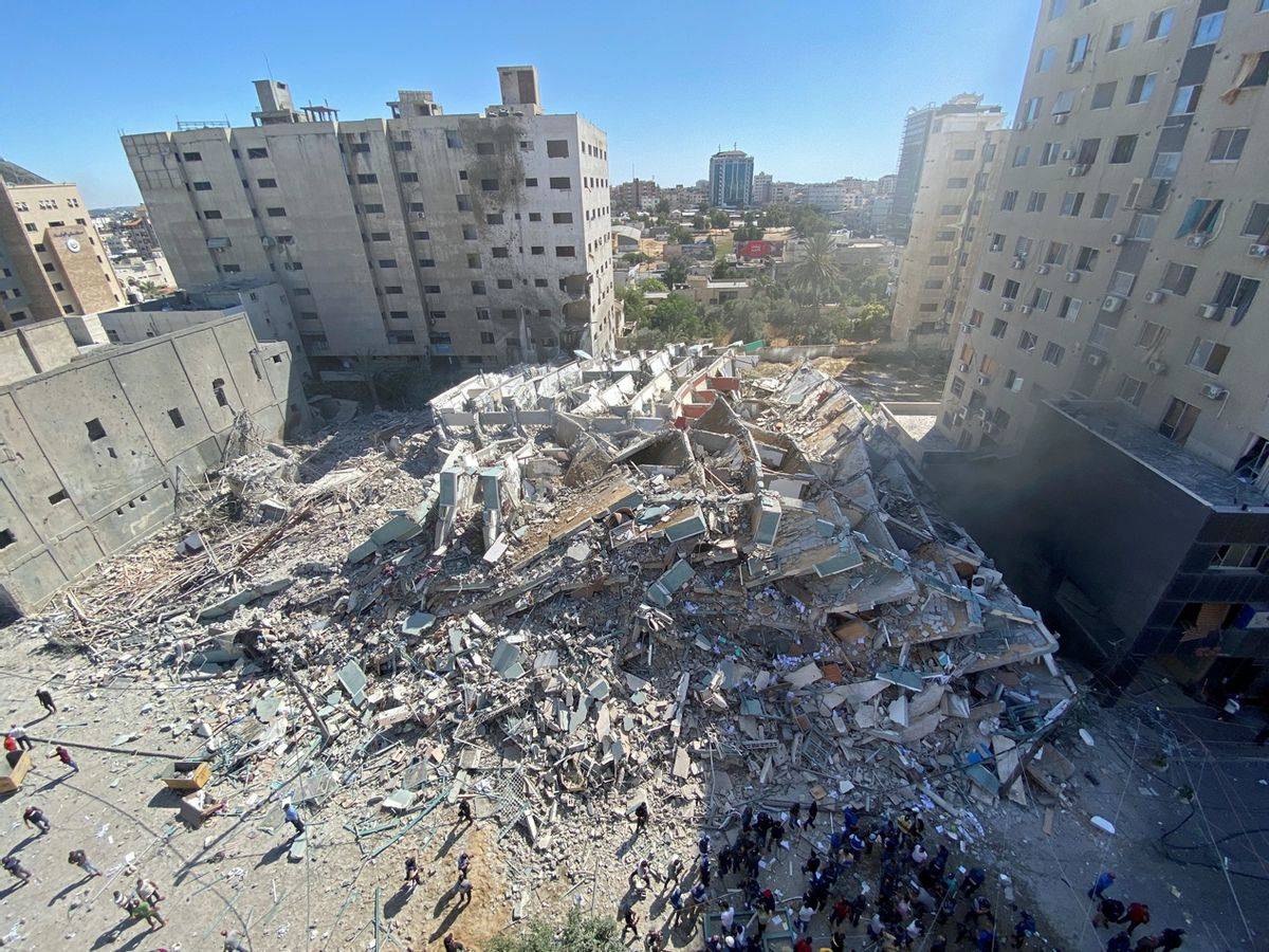 加沙媒體大樓被炸引全美記者公憤，美聯社總編呼籲調查並向以政府討說法