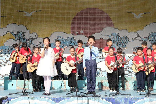 深圳市南山區(qū)南海小學(xué)怎么樣?文化藝術(shù)節(jié)開幕(圖2)