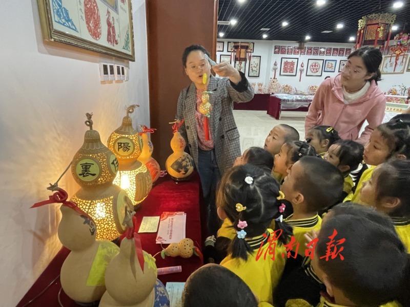 合陽縣：幼兒園開展民俗文化體驗(yàn)活動