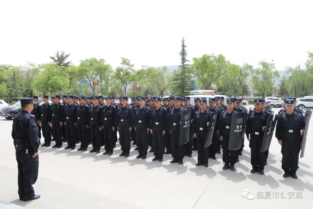 【全警实战大练兵】临夏市公安局积极组织开展应急处突大练兵活动