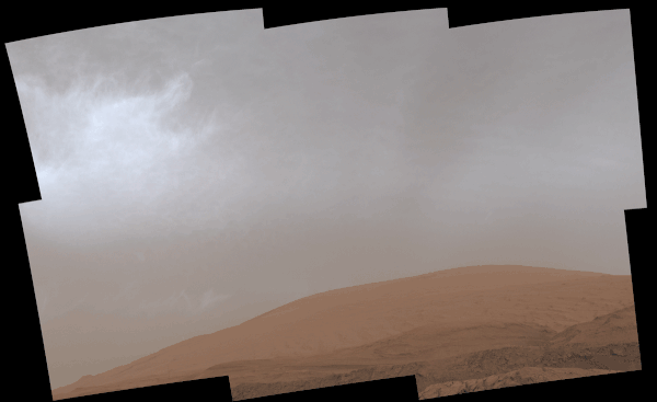 NASA好奇号在火星上捕捉到罕见的云层景象-第3张图片-IT新视野