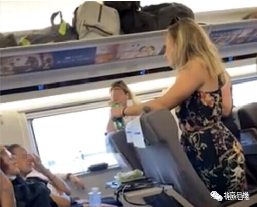 多名外籍乘客坐高铁，不戴口罩喝酒聊天！官方通报……