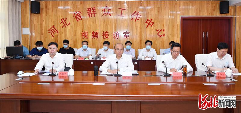许勤到省群众工作中心接访：用心用情用力做好信访工作
