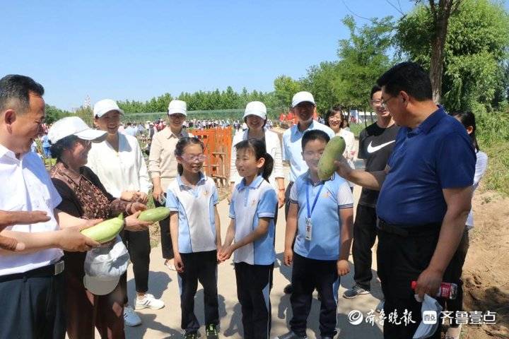 东营区第一中学举行劳动实践研学基地启动仪式(图3)