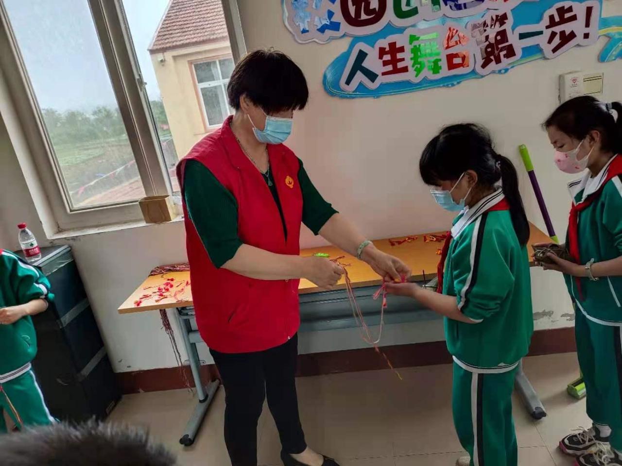 长岛北长山乡小学“端午粽香 传统文化进校园”(图4)