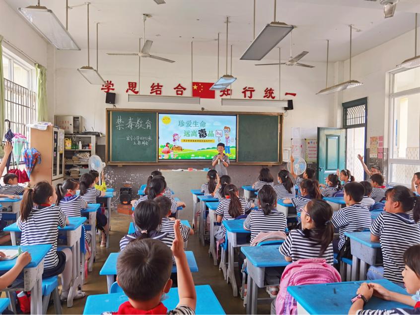 懷化市宏宇小學(xué)開展暑期防溺水教育(圖1)