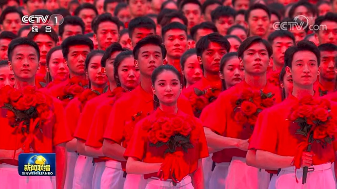 多图直击+现场视频！庆祝建党100周年文艺演出《伟大征程》举行